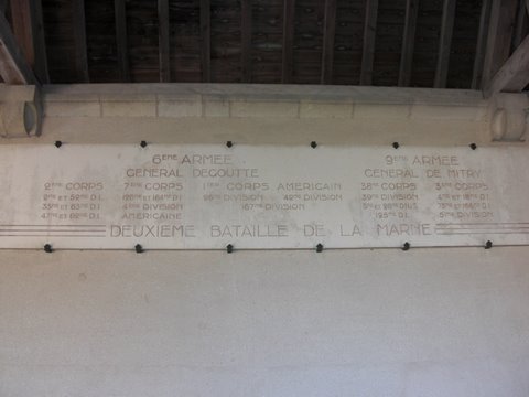 Memorial to the Second Battle of the Marne